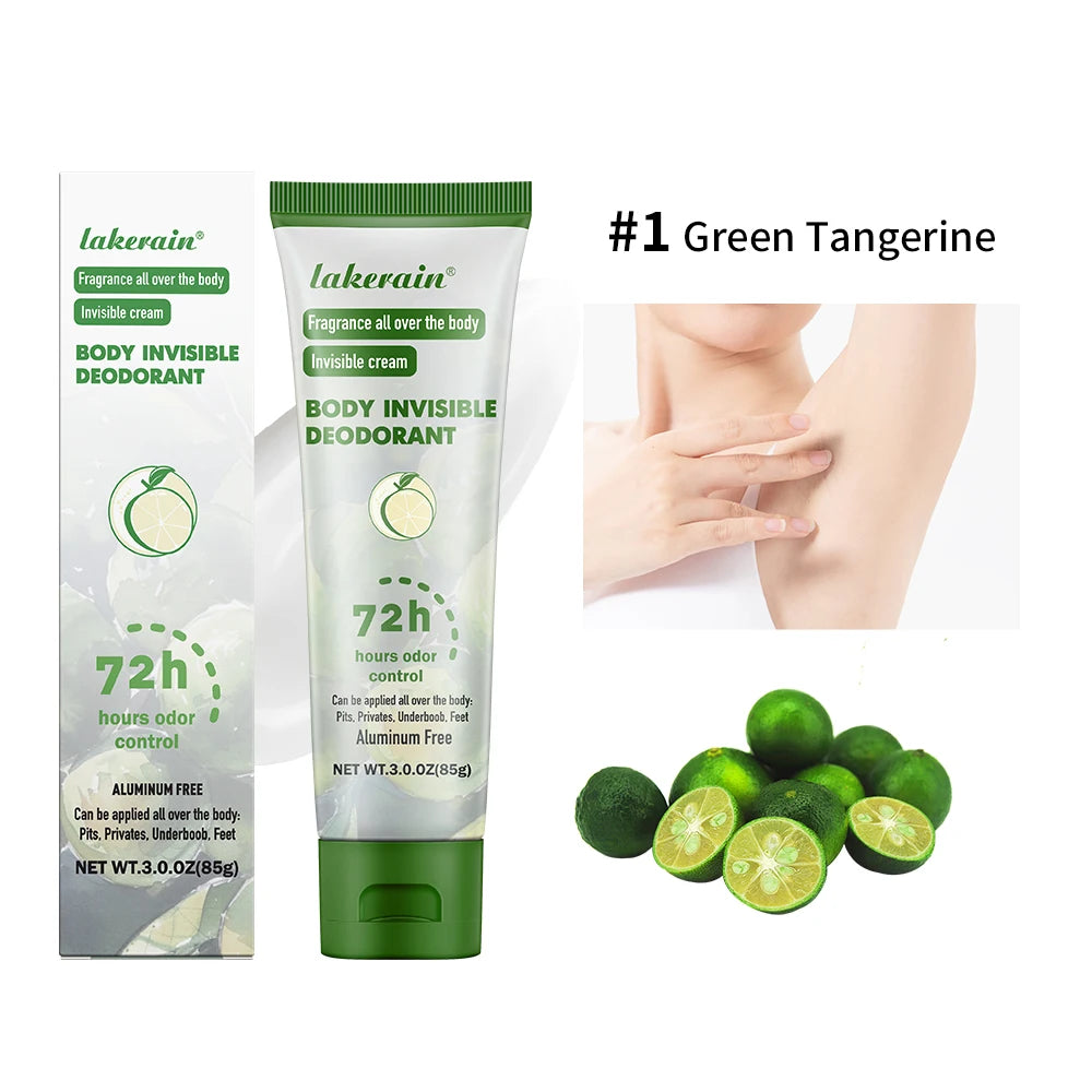 Long-Lasting Invisible Body Deodorant Cream for All-Day Freshness - 20