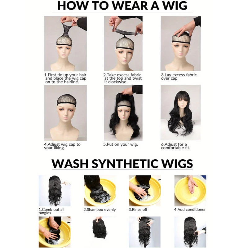 Wavy Curly Hair Baseball Cap Wig for Effortless Daily Styling - 6