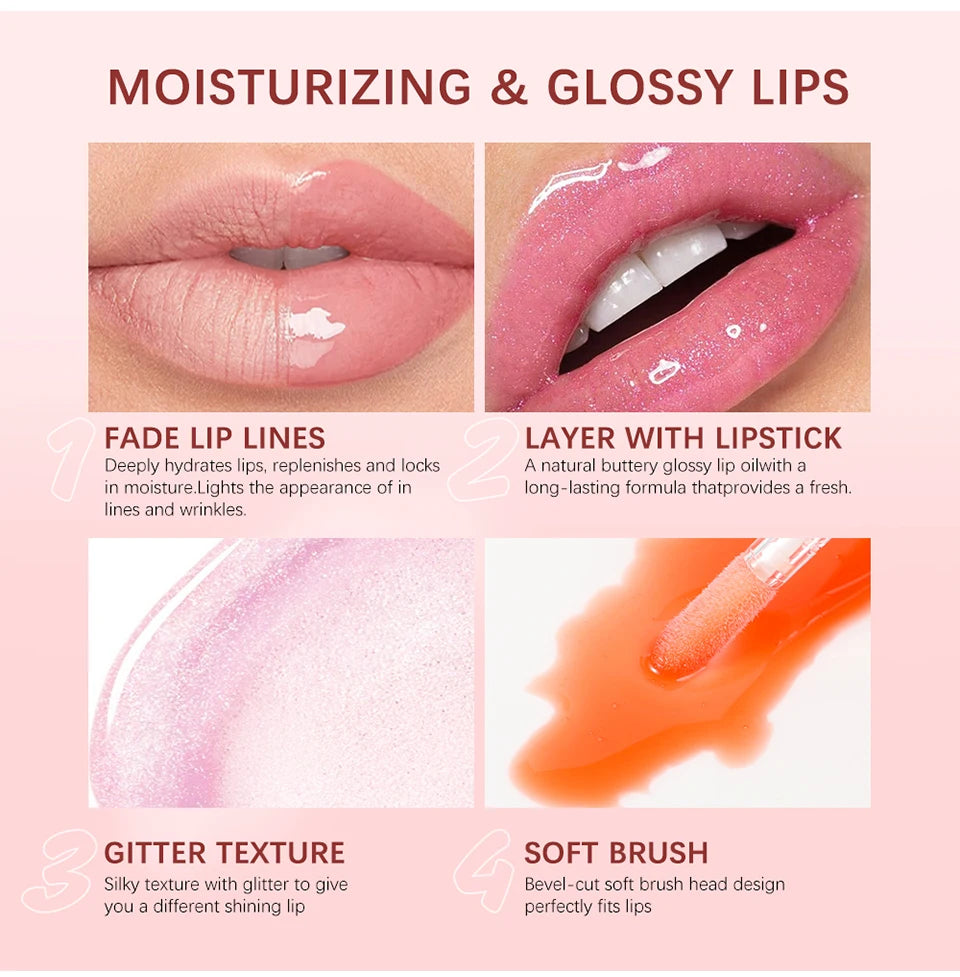 Honey Infused Hydrating Lip Gloss for Soft Nourished Lips