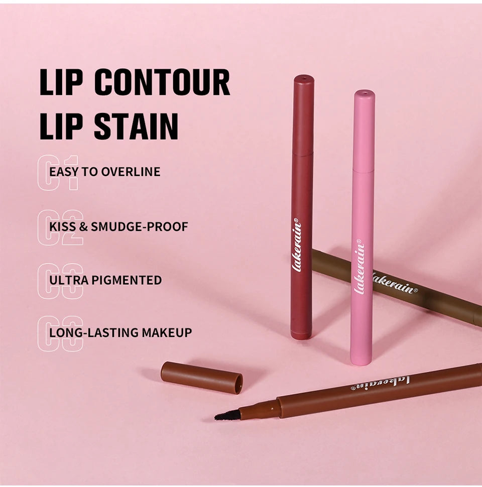 Waterproof Felt Tip Lip Liner Stain for Long Lasting Sculpted Lips