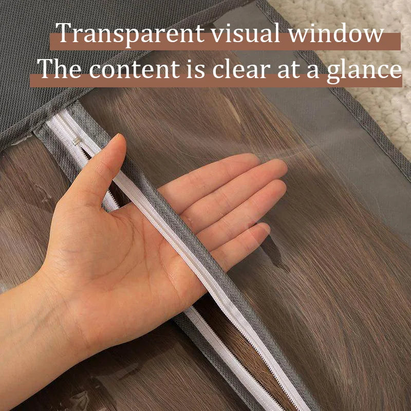 Dust-Proof Hanging Wig Storage Bag with Hanger