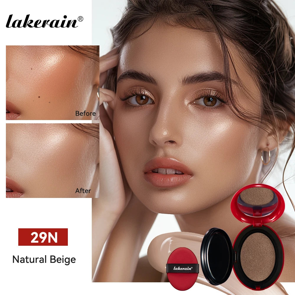 Waterproof Cushion Foundation for Long-Lasting Natural Coverage - 2