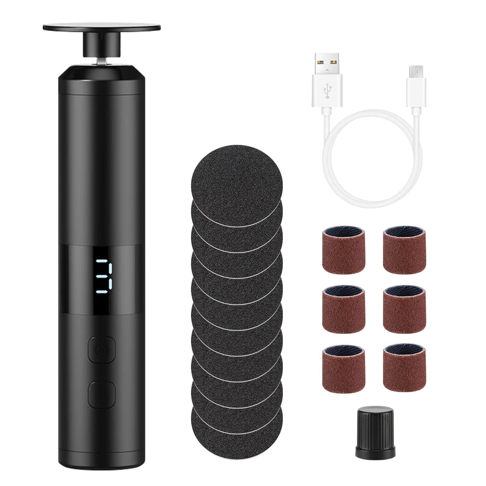 Rechargeable Electric Callus Remover and Pedicure Tool for Smooth Heels - 20