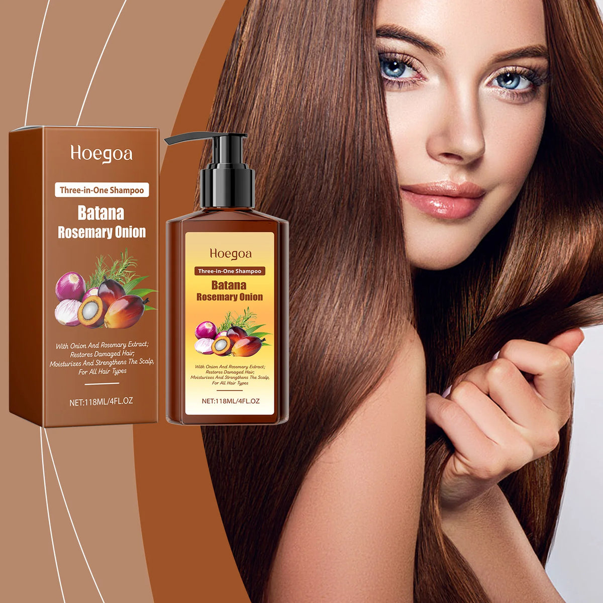 Hair Growth and Scalp Repair Shampoo for Damaged or Thinning Hair