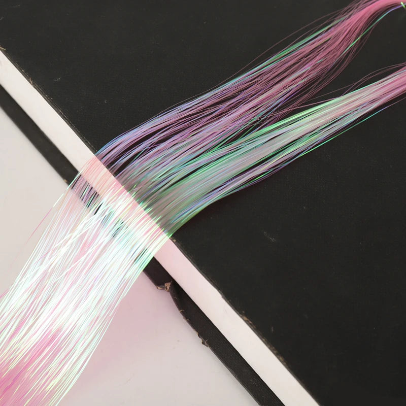 Sparkling Rainbow Hair Tinsel Strands for Instant Glamour and Style