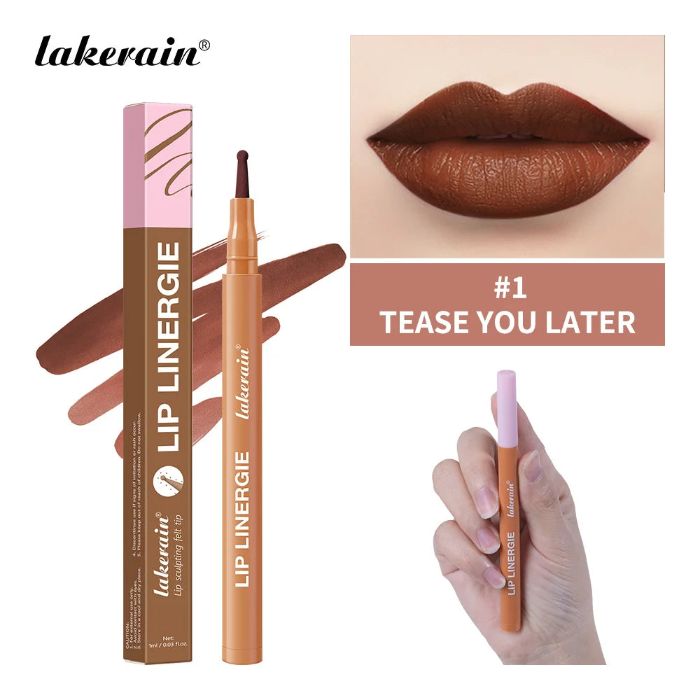 Dual-Sided Lip Contour Stain Pen for Precise Definition and Color - 23