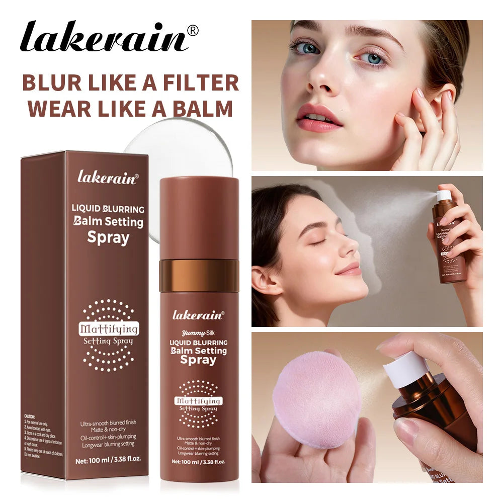 Liquid Blurring Balm Setting Spray for Long-Lasting Matte Makeup Finish - 20