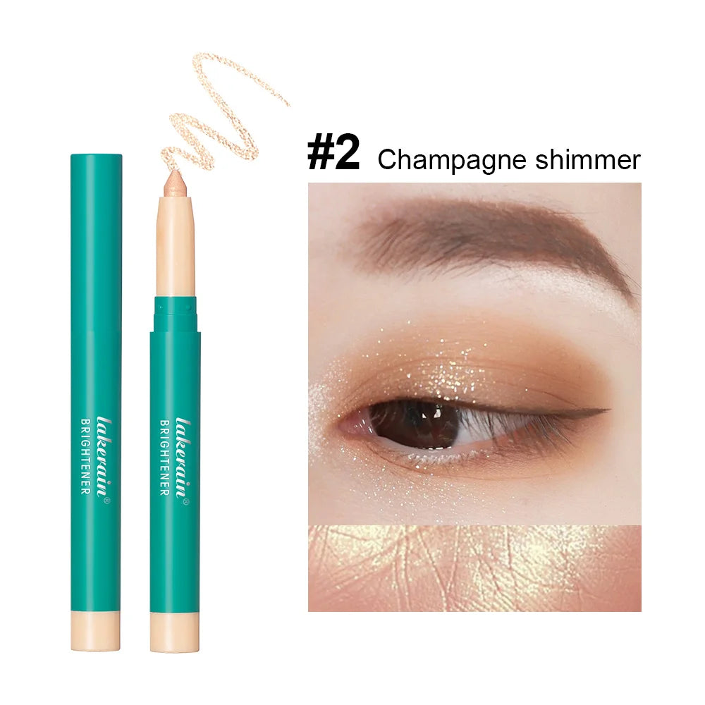 Waterproof Shimmer Eyeshadow Stick for Radiant Eye Brightening