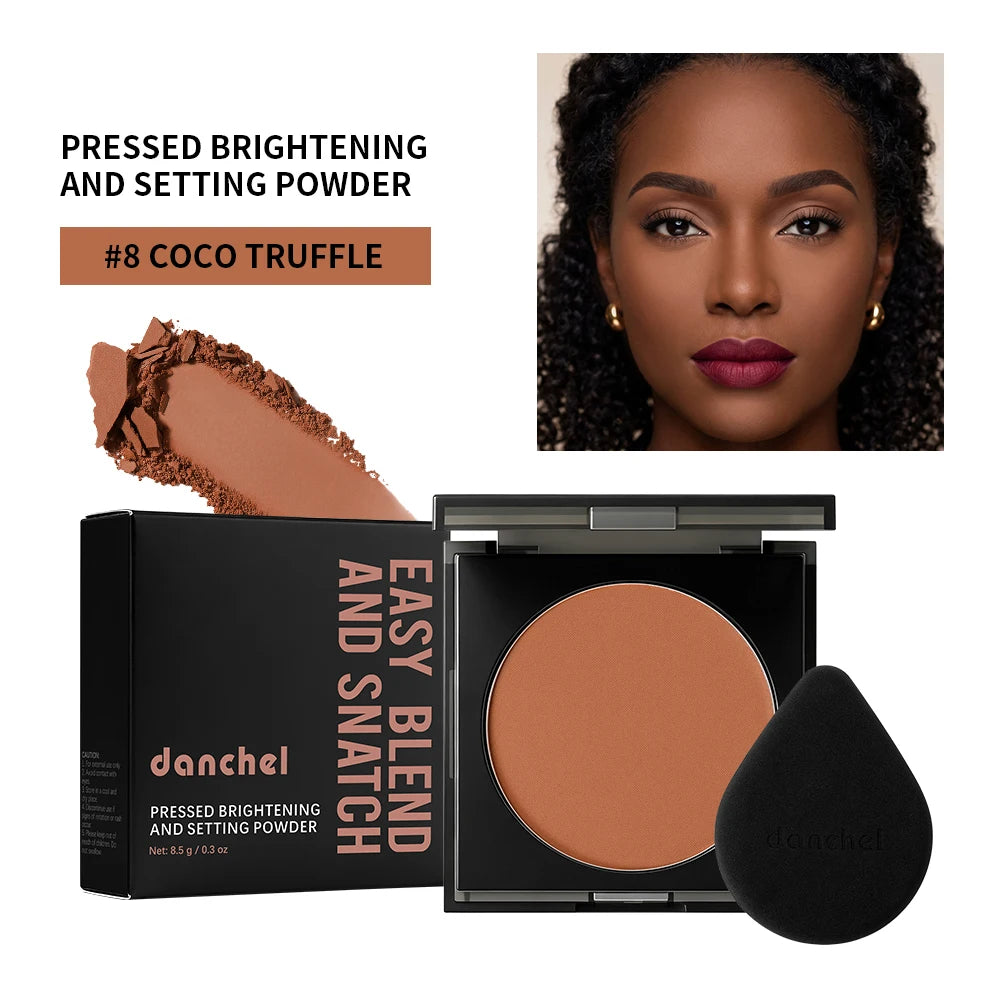 Oil Control Matte Pressed Powder for Flawless Long Lasting Face Makeup - 26