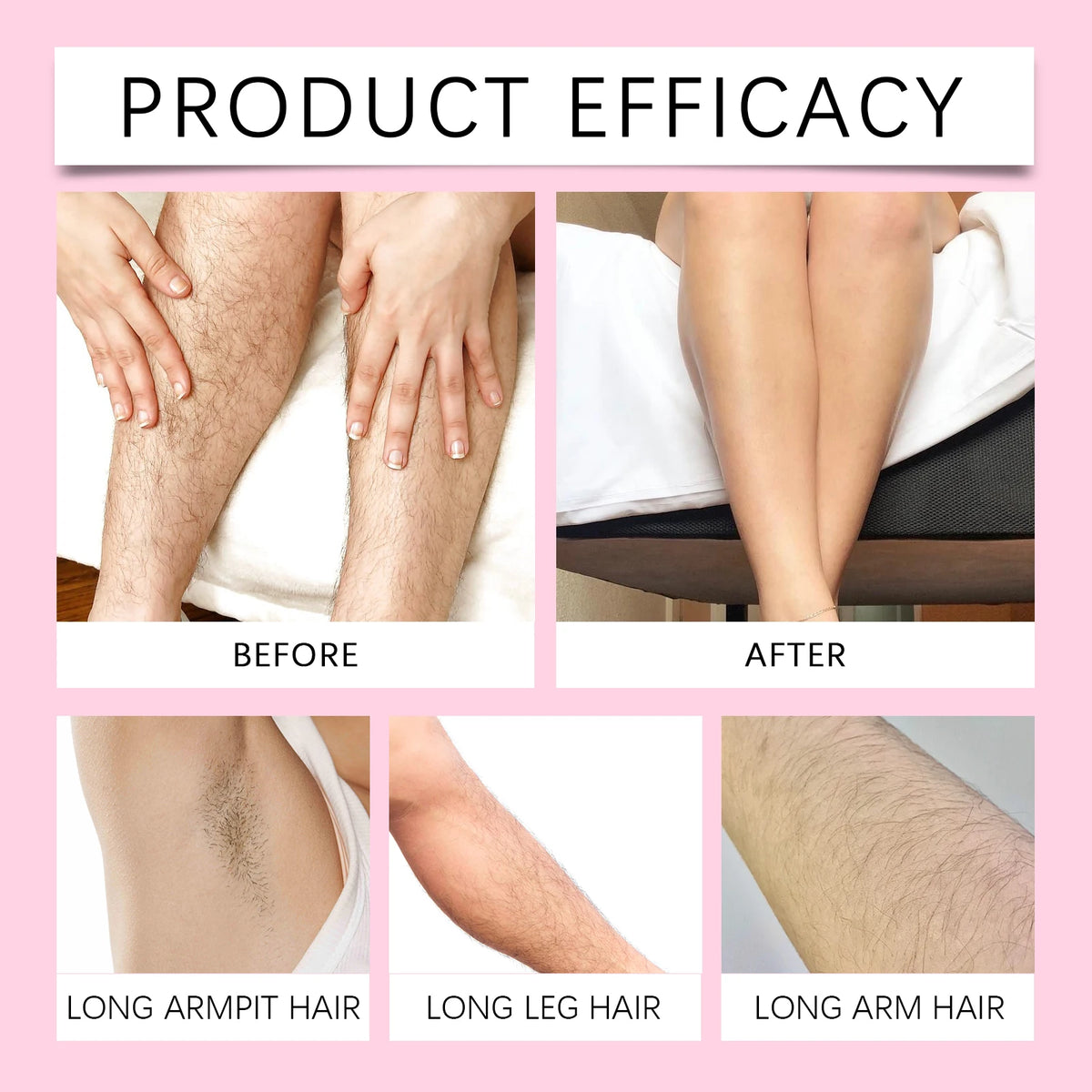 Painless Full Body Hair Removal Cream for Smooth and Sensitive Skin