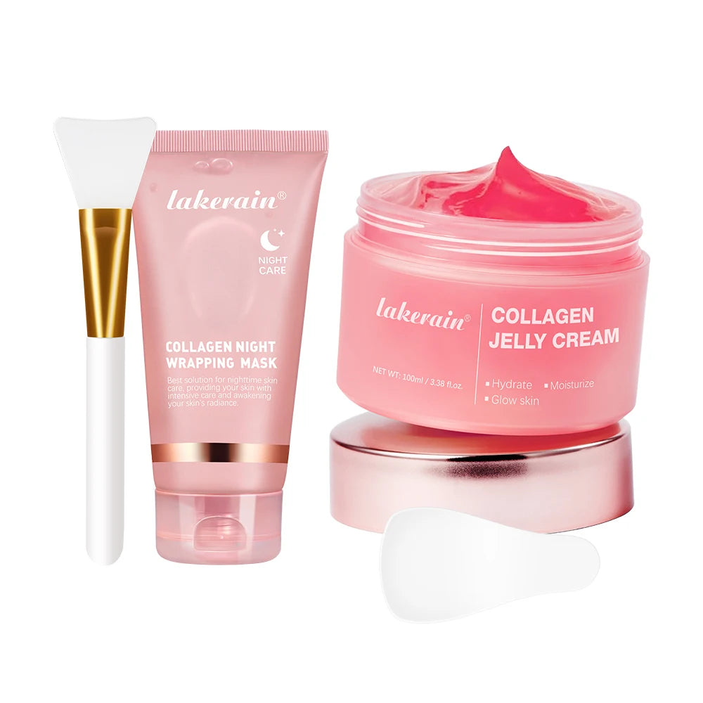 Collagen Peel-Off Night Mask for Face Firming and Deep Hydration