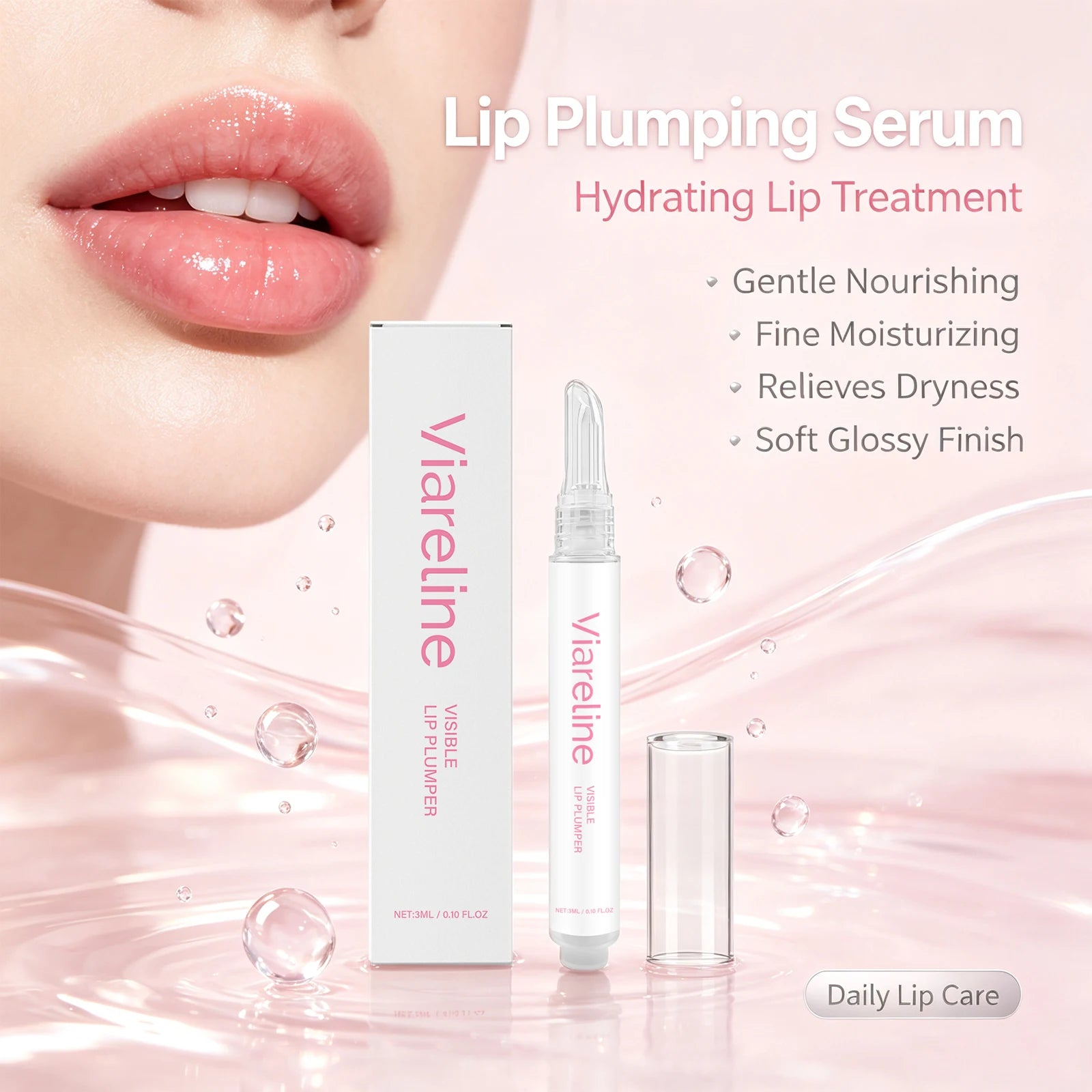 Hydrating Lip Plumper Serum for Smooth and Volumized Lips - 6