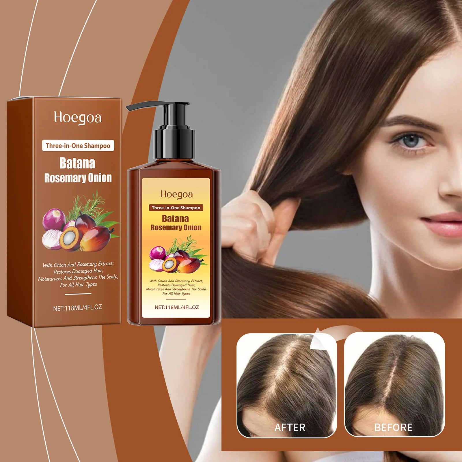 Hair Growth and Scalp Repair Shampoo for Damaged or Thinning Hair - 7
