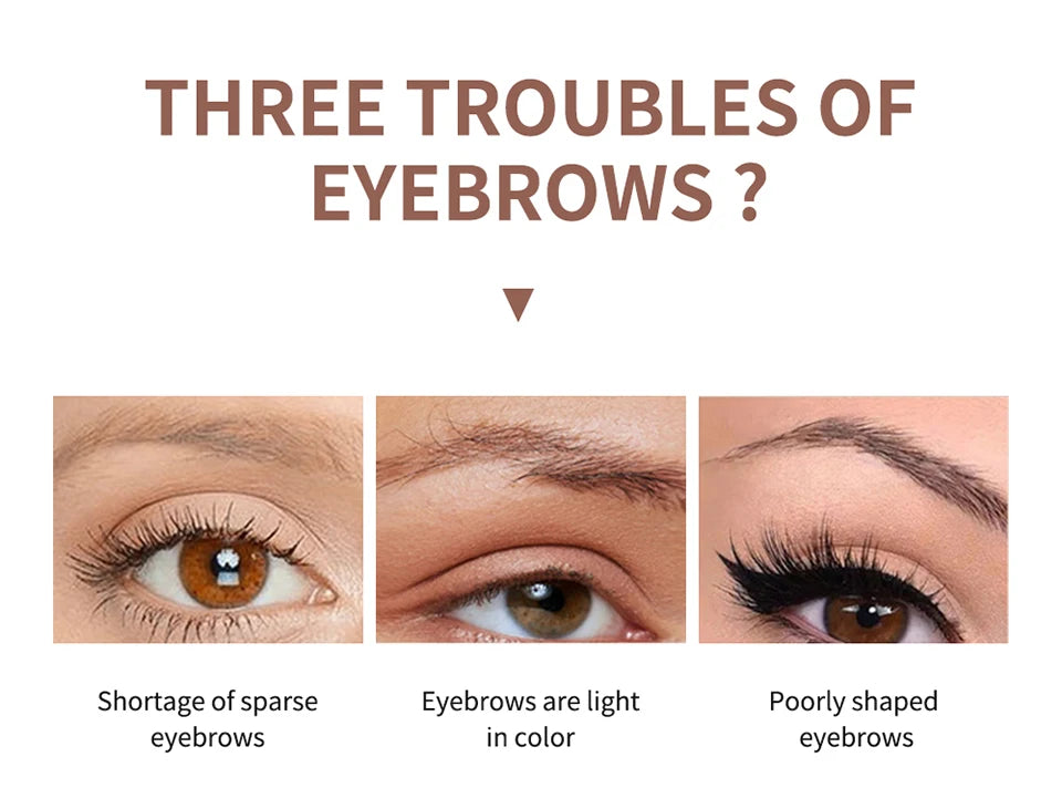 Waterproof Peel-Off Eyebrow Tint Gel for Long-Lasting Natural Brows