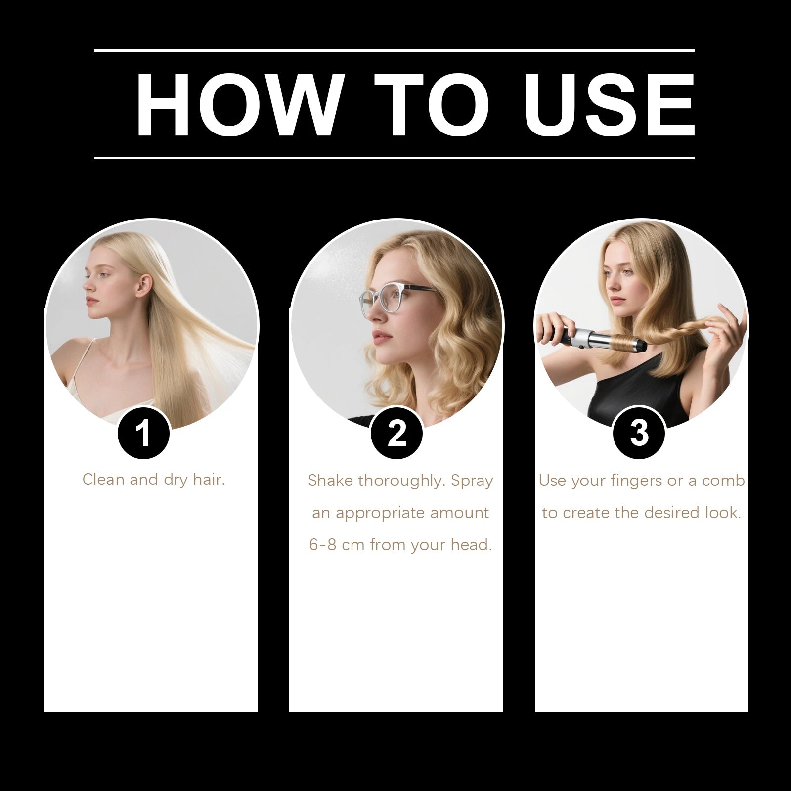 Volumizing Sea Salt Texturizing Hair Spray for Men and Women - 12