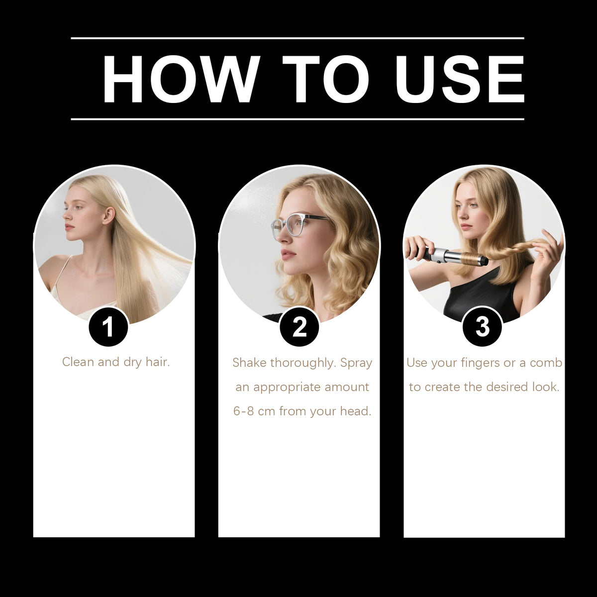 Volumizing Sea Salt Texturizing Hair Spray for Men and Women