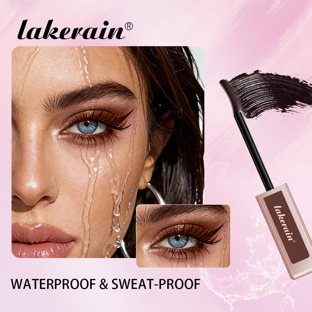 Waterproof Lengthening and Volumizing Mascara for Long Lasting Defined Lashes