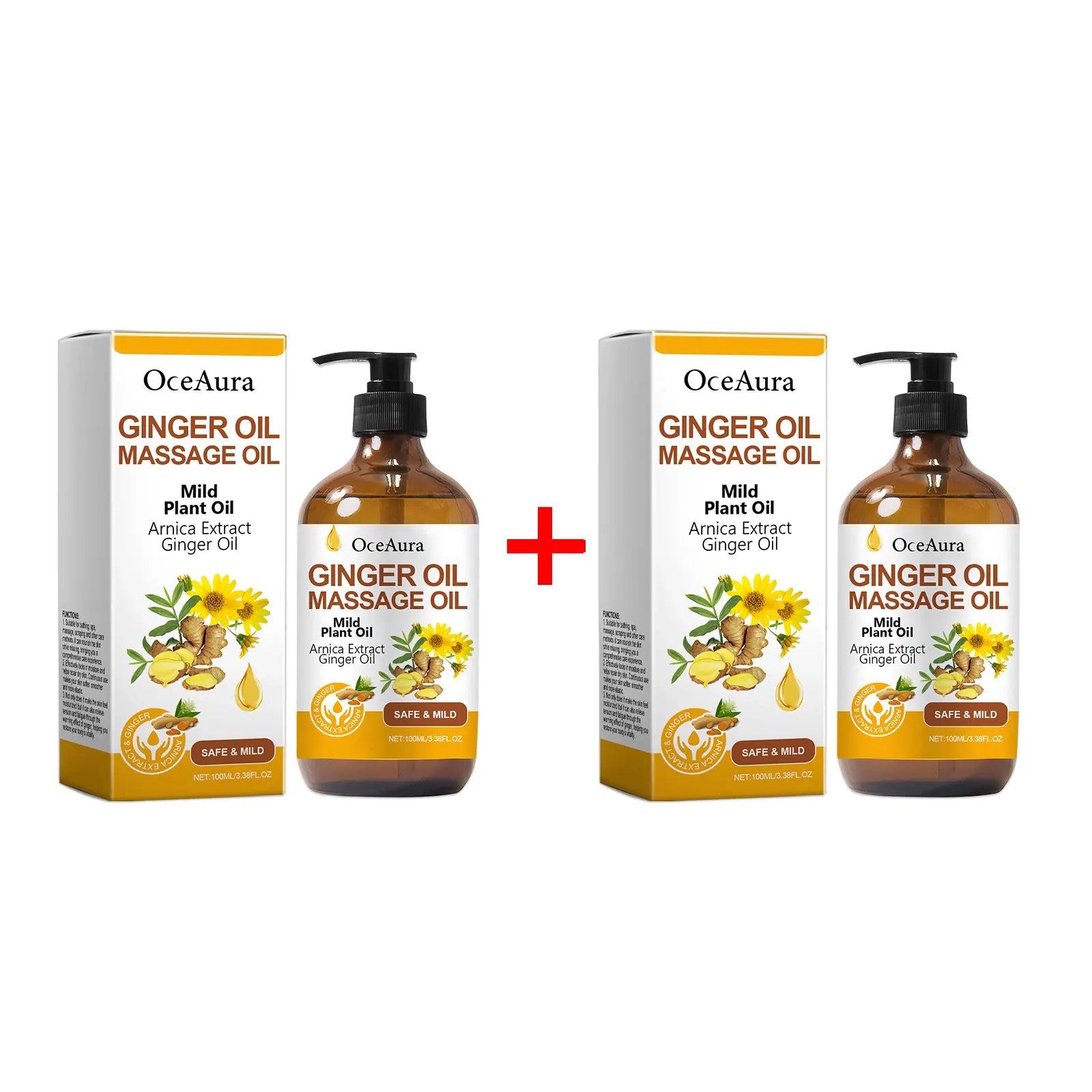 Ginger Essential Massage Oil for Muscle Relief and Skin Nourishment - 7