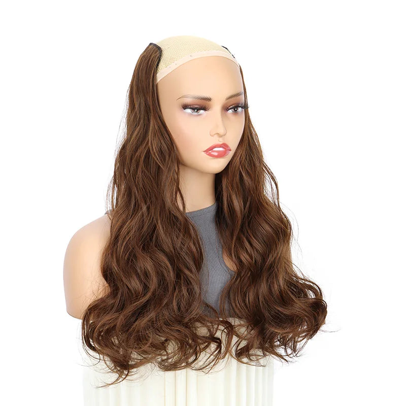 20-Inch Wavy Clip-In Hair Extension for Instant Volume