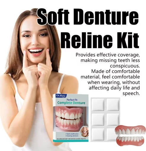 Comfort Fit Cosmetic Silicone Teeth Veneers for Natural Smile Enhancement - 6