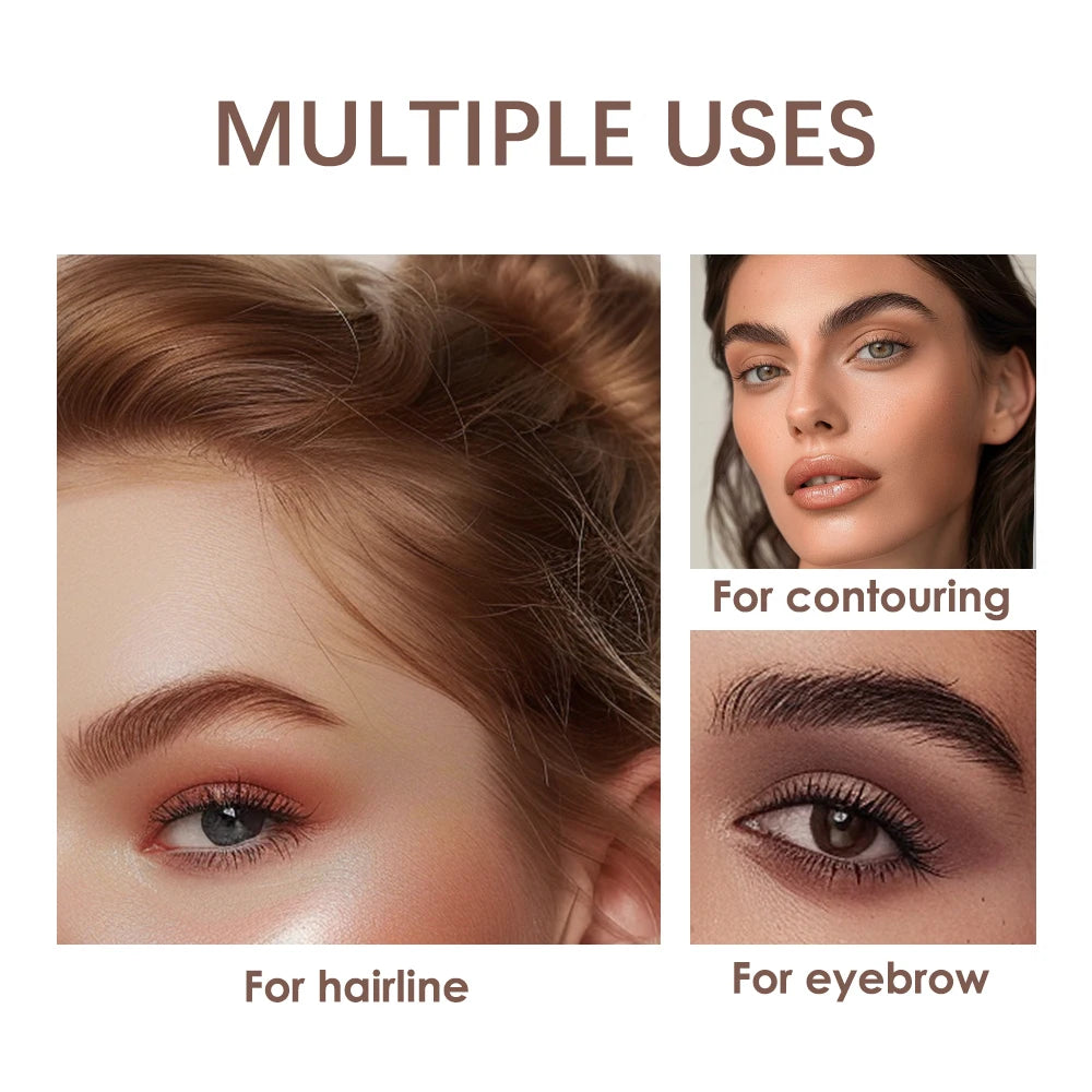 Waterproof Hairline Shadow Powder for Thicker Hair and Eyebrows - 5