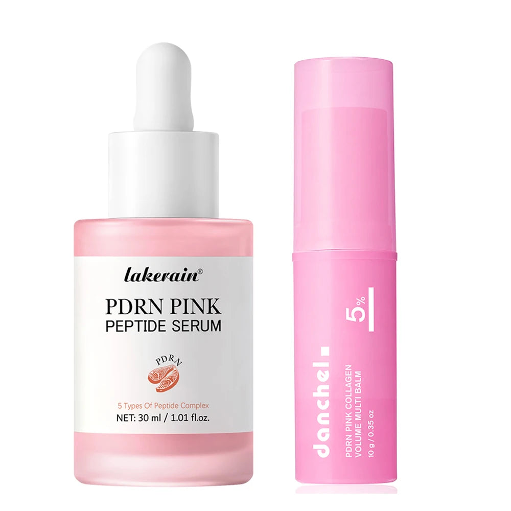 Salmon PDRN Peptide Serum and Collagen Volume Balm Set for Radiant Skin - 33