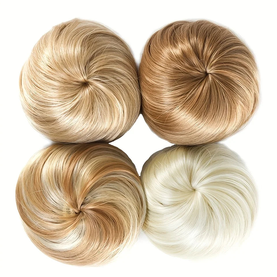 Messy Bun Hair Extension with Elastic Band - 5