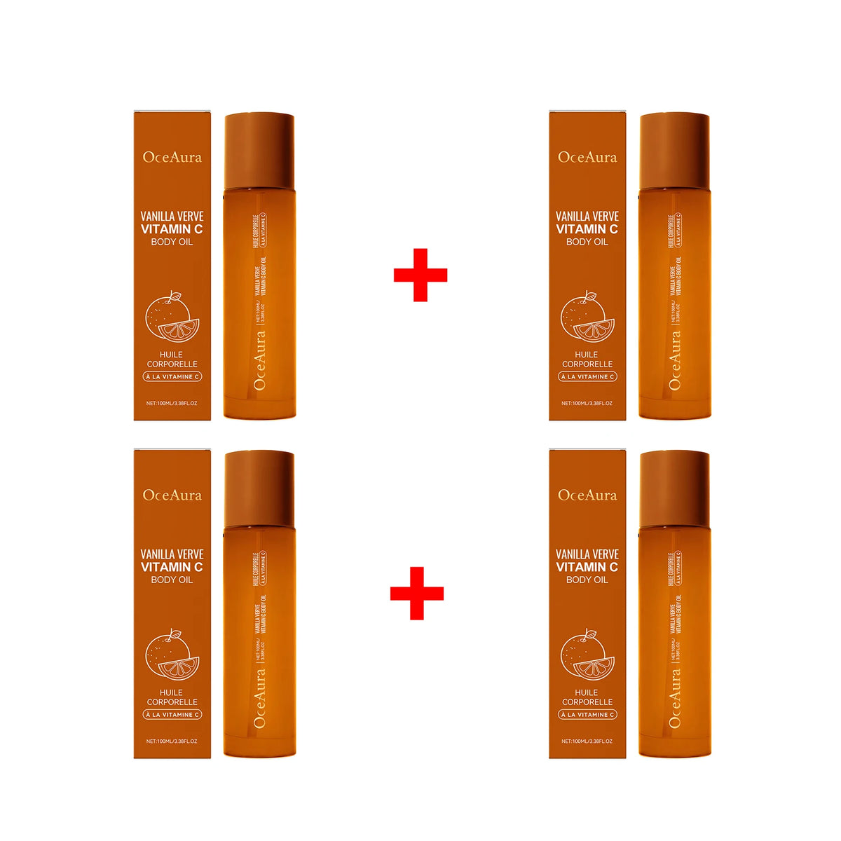 Vitamin C Brightening Body Oil for Deep Hydration and Radiant Skin