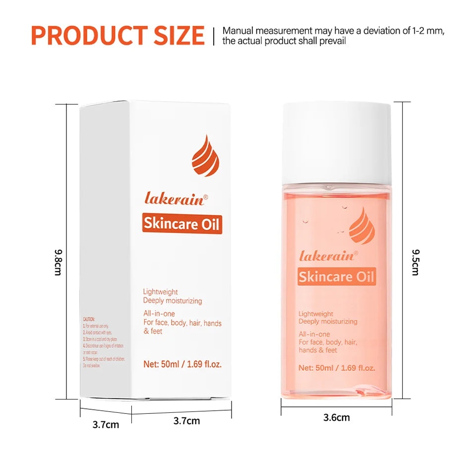 Multipurpose Hydrating Skincare Oil for Face, Body, and Hair Health