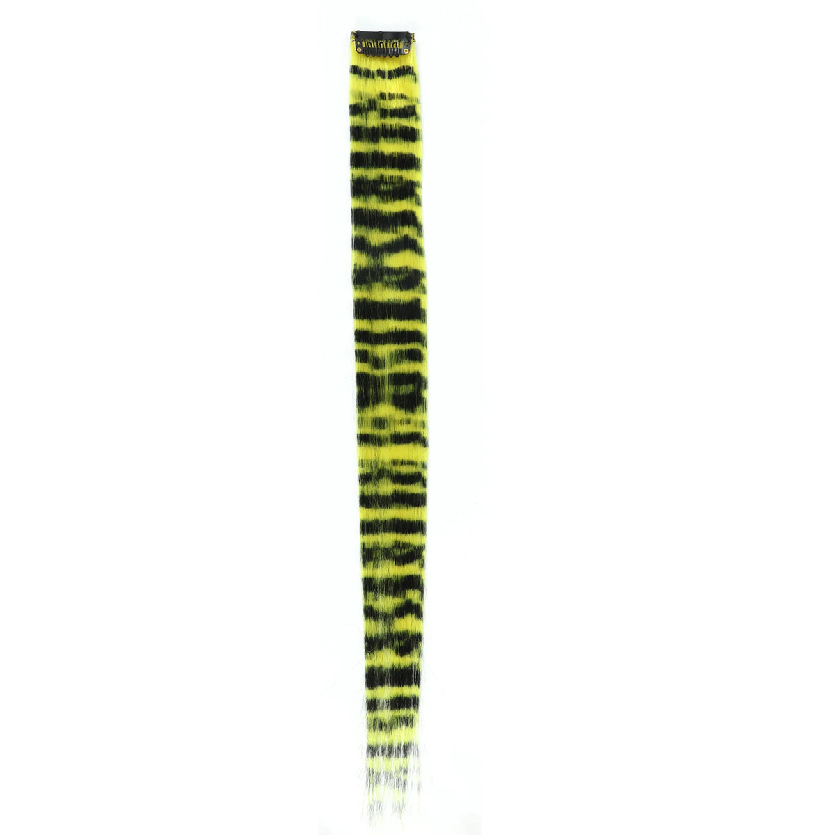 Colorful Leopard Print Clip-In Hair Extensions for Parties and Daily Use