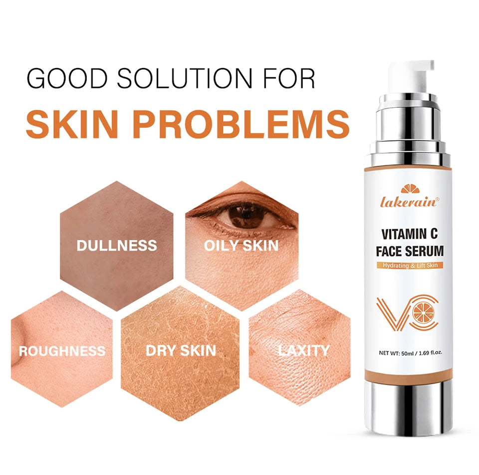 Brightening Vitamin C Face Serum for Hydrated and Firm Skin