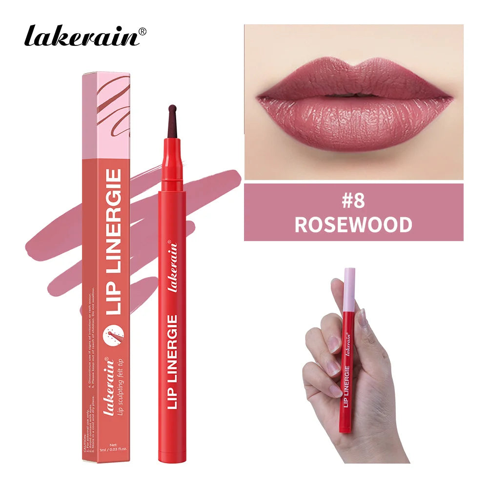 Dual-Sided Lip Contour Stain Pen for Precise Definition and Color - 35