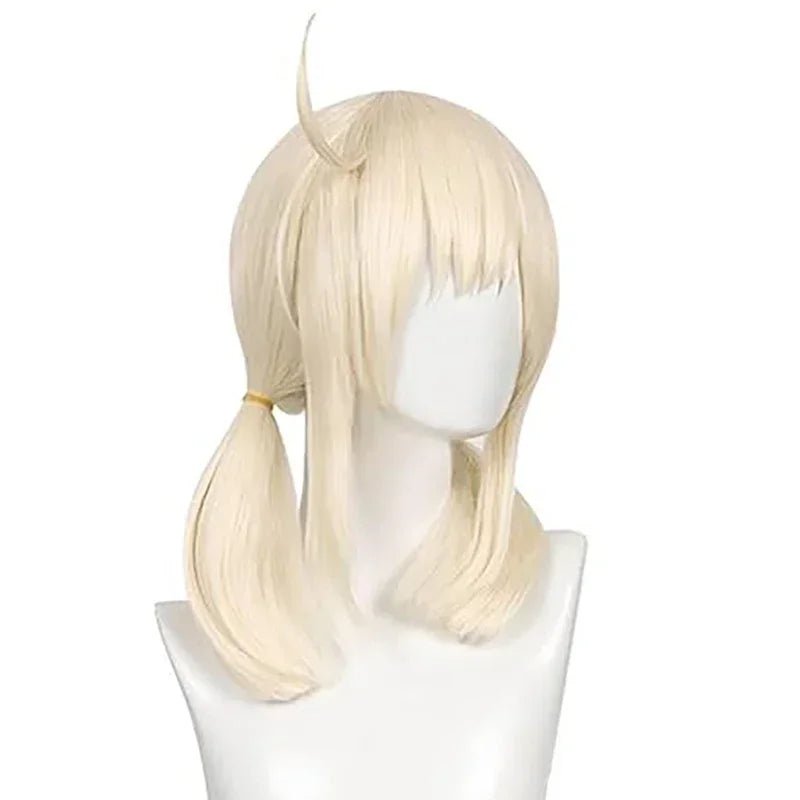 Anime Silver Cosplay Wig Set with Glasses