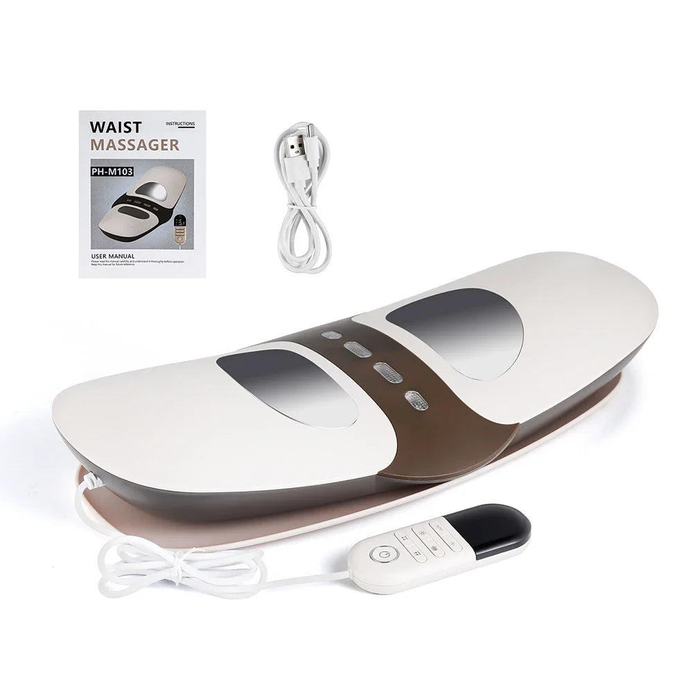 Electric Lumbar Stretcher with Vibration and Microcurrent Massage - 14