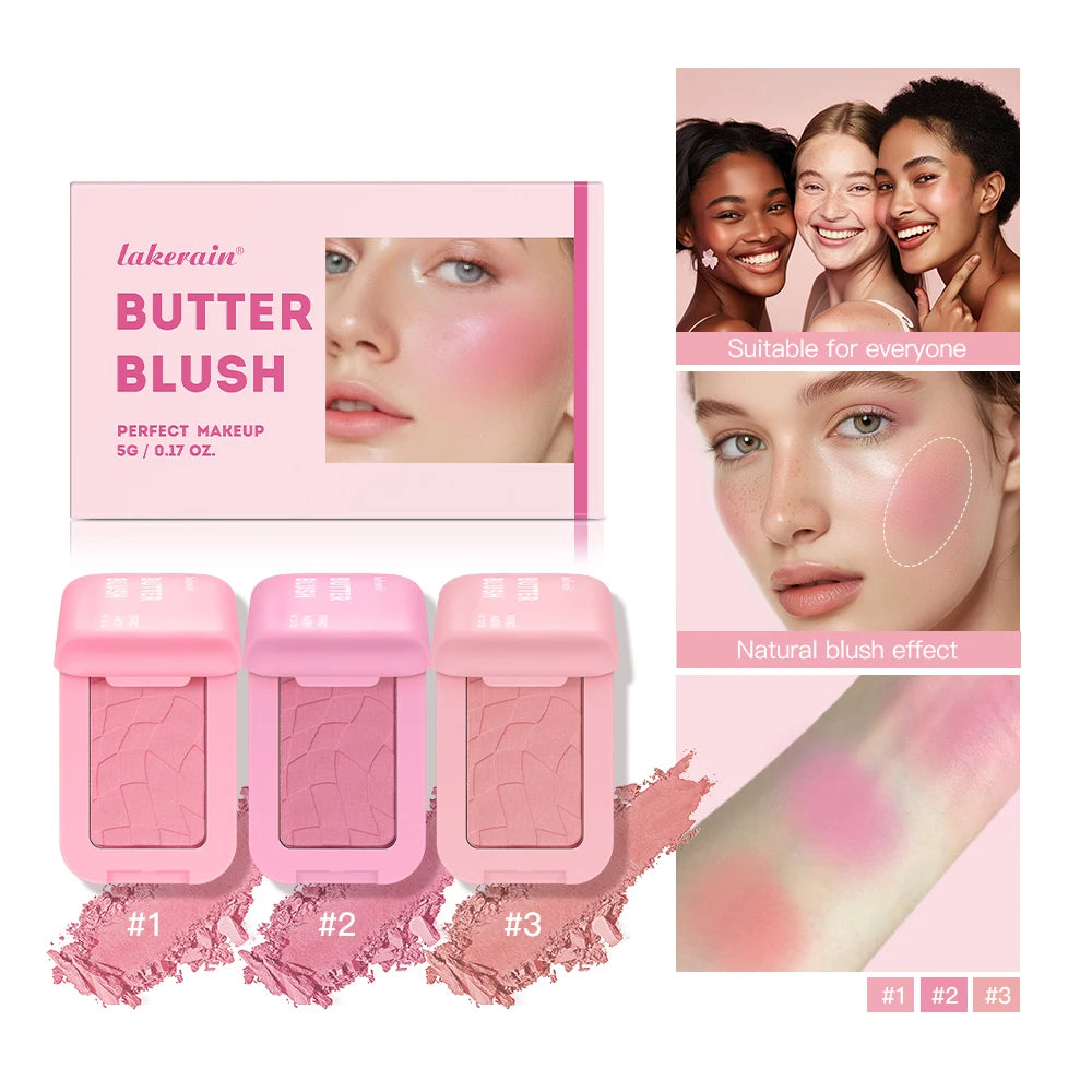 Long-Lasting Waterproof Cream Blush for a Natural Radiant Glow - 1