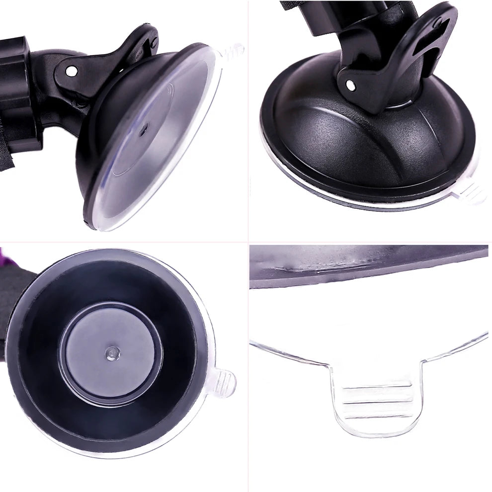 24 Inch Motorcycle Helmet Braided Ponytail with Suction Cup