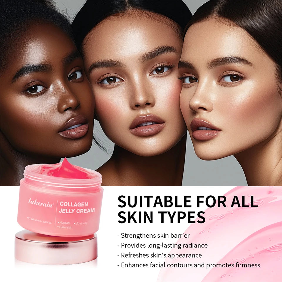 Collagen Jelly Face Cream for Hydration and Anti-Aging Firmness - 8