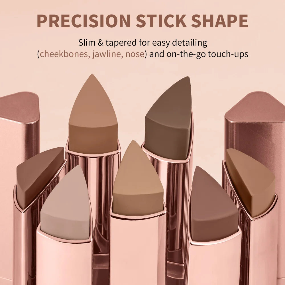 Cream Bronzer and Contour Stick for Sculpted Face Makeup - 3