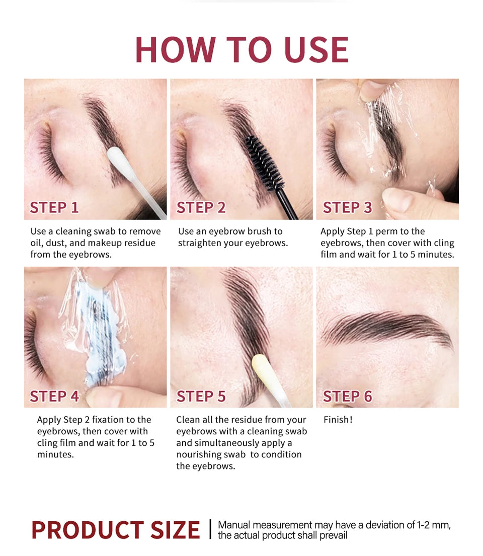 Professional Eyebrow Lamination Kit for Perfect Brow Lifting and Shaping