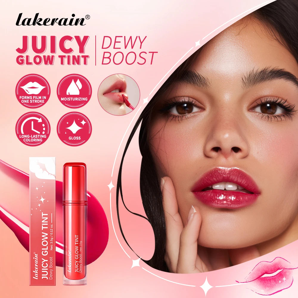 Mirror Shine Hydrating Lip Tint for Long-Lasting Plump and Juicy Lips - 3