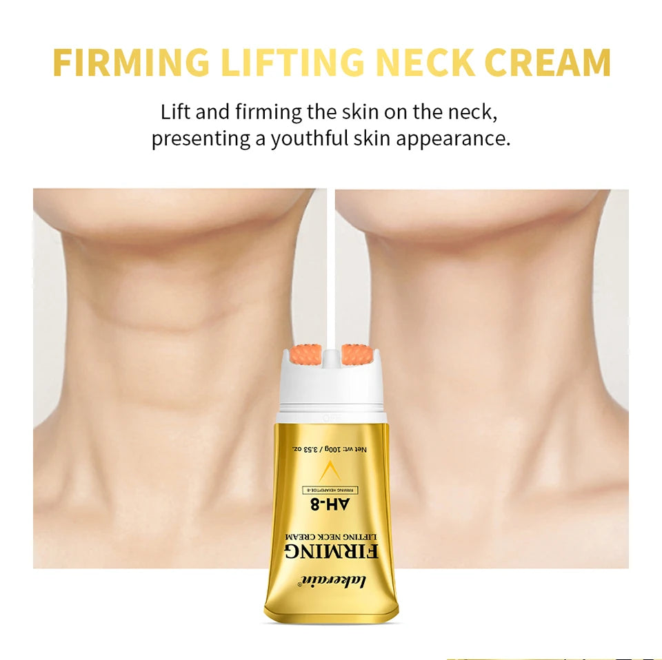 Firming and Lifting Neck Cream with Built-in Roller for Smooth Skin - 12