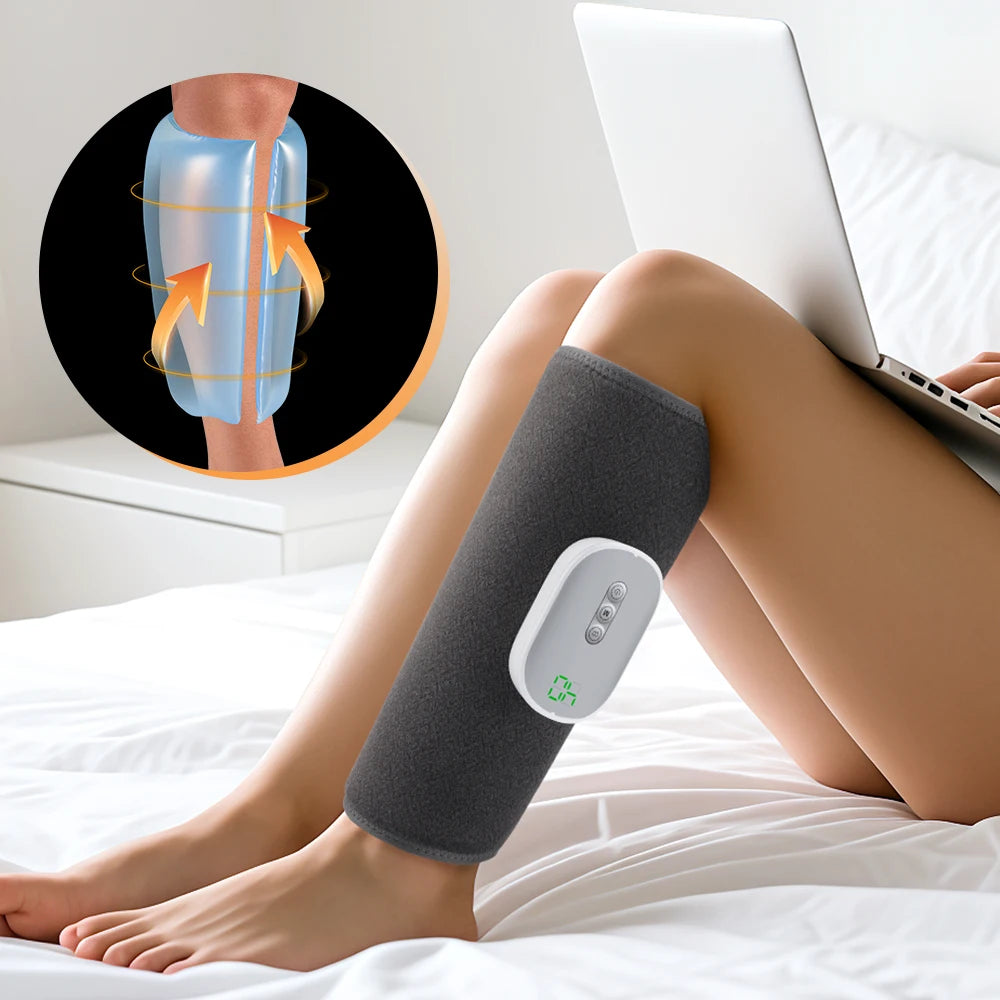Wireless Air Pressure Calf Massager for Leg Pain Relief and Recovery - 25