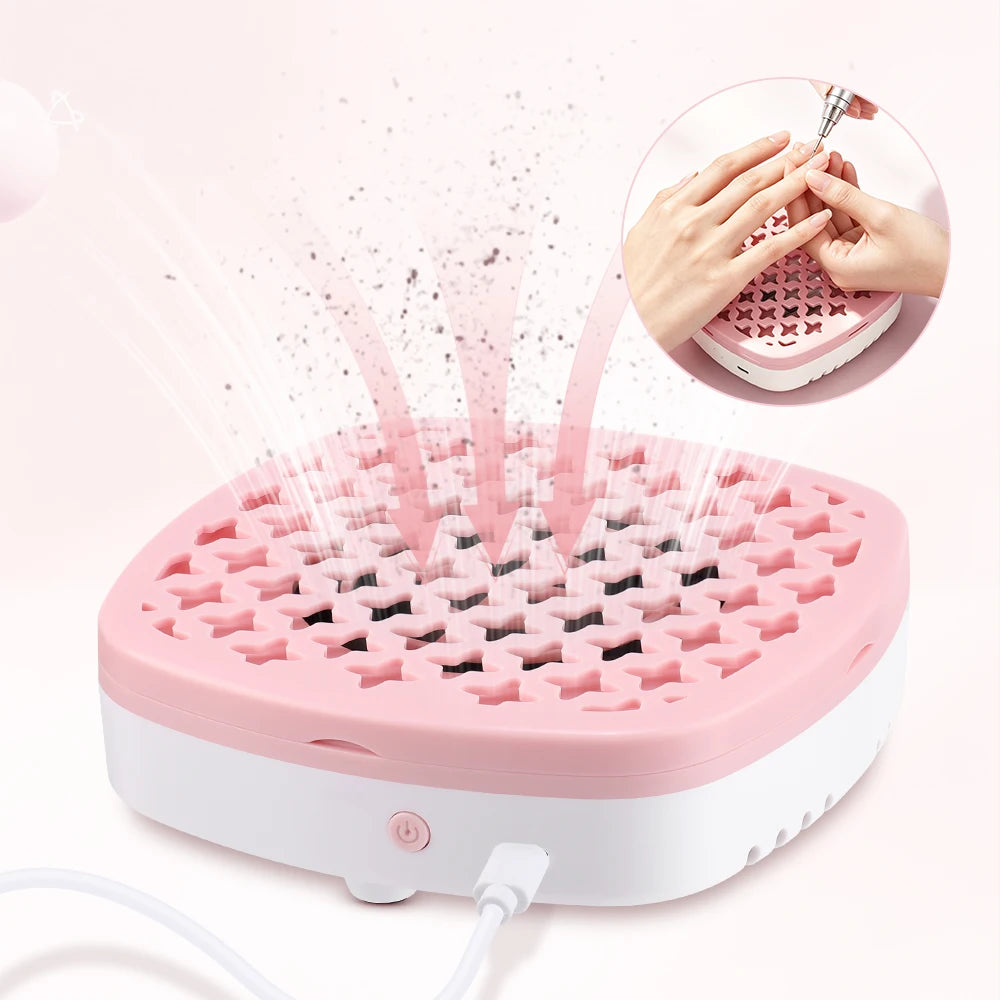 Powerful Portable Nail Dust Collector for Professional Salon Manicures - 2
