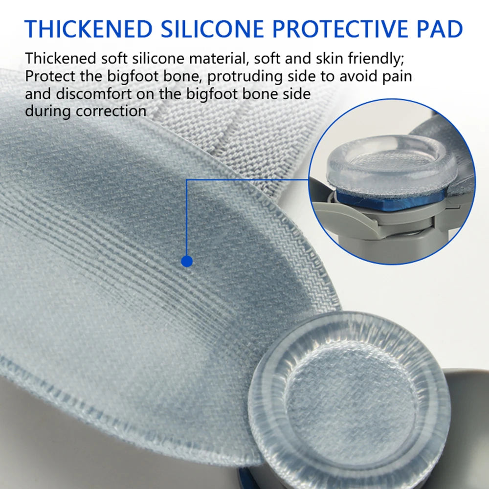 Adjustable Bunion Corrector with Knob Dial for Pain Relief and Alignment - 9