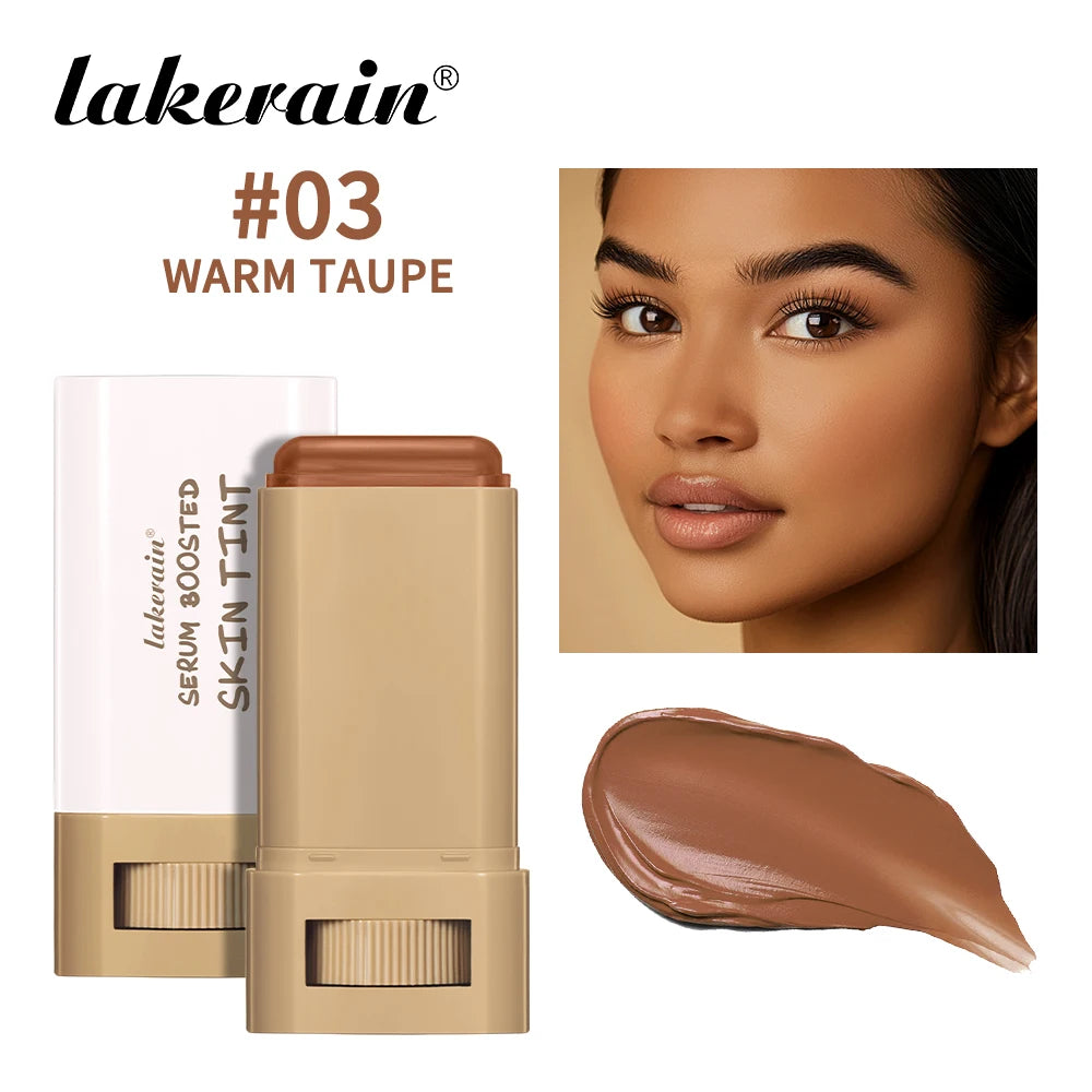 Matte Foundation Stick with Built-in Brush for Flawless Coverage - 39