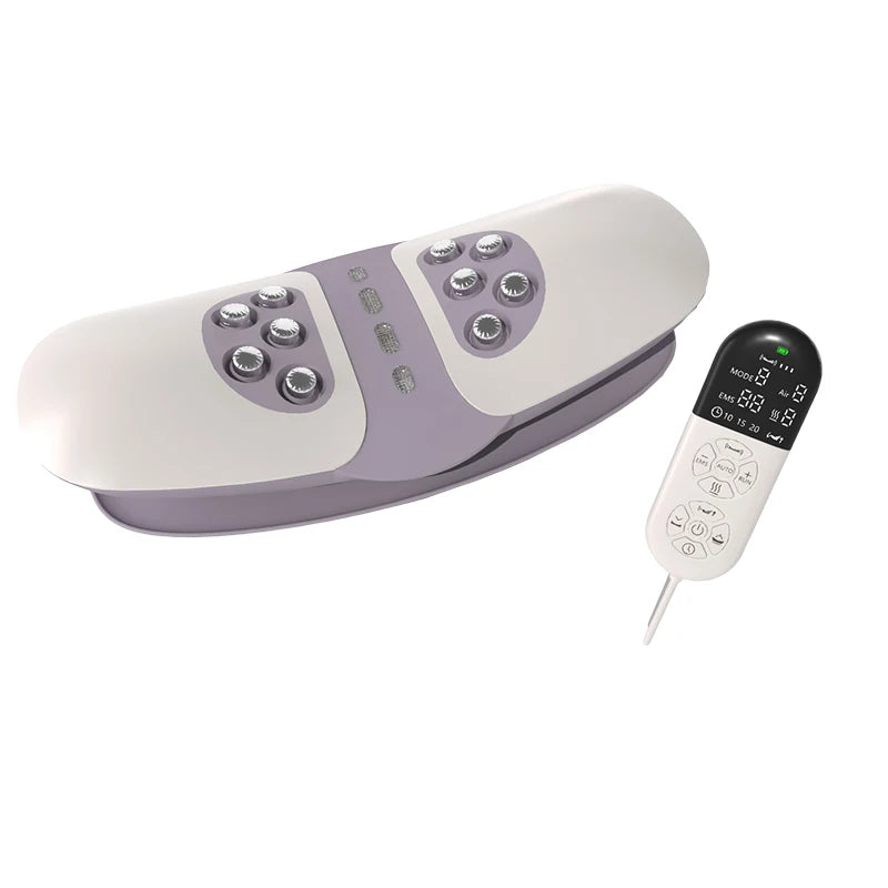 Electric Lumbar Traction Massager for Lower Back Pain and Spine Relief - 18