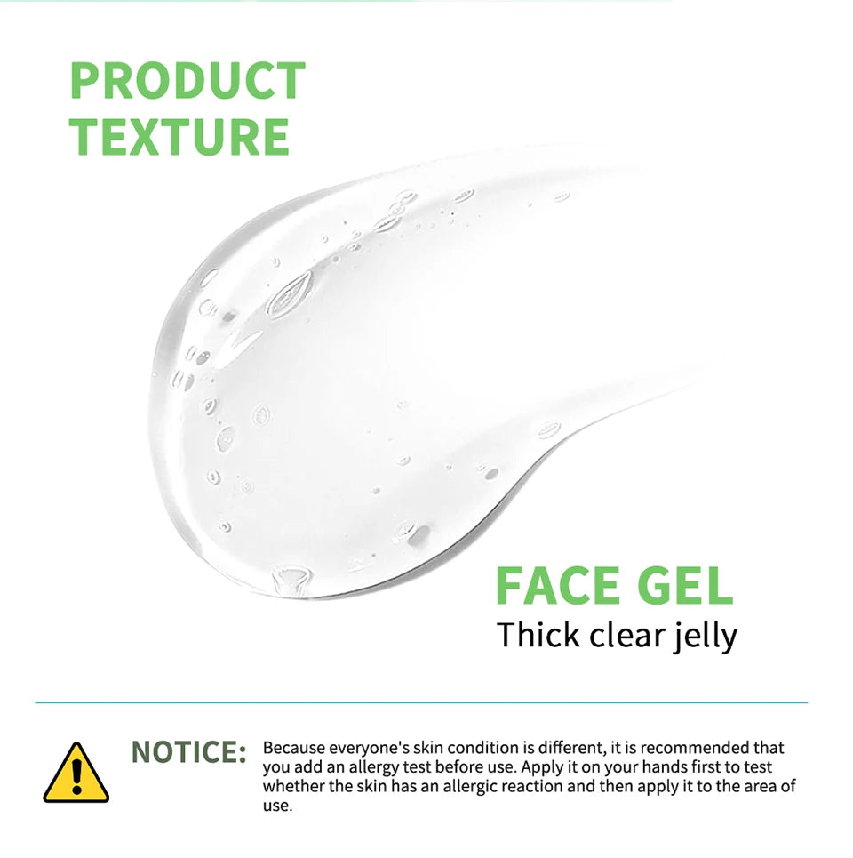 Hydrating Aloe Vera Gel for Soothing and Moisturizing Facial Skin Care - 15